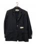 FenG CHen WANG（フェンチェンワン）の古着「Oversized Single-Breasted Blazer Jacket」｜ブラック