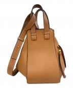LOEWEロエベ）の古着「ハンモックスモールレザー２WAYバッグ」｜ブラウン