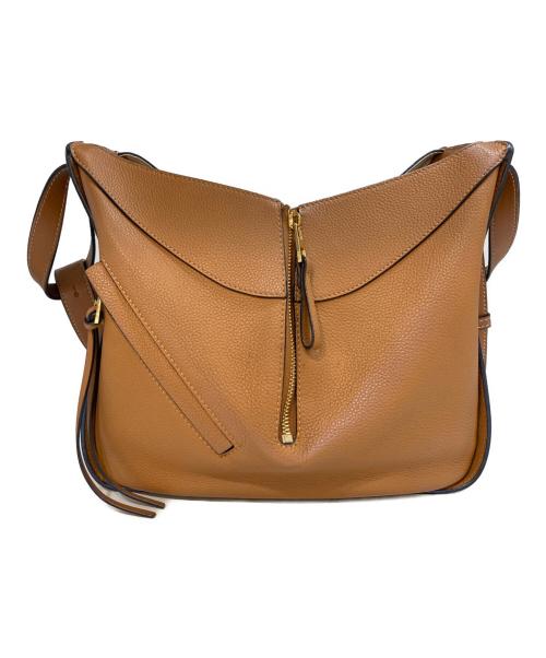 LOEWE（ロエベ）LOEWE (ロエベ) ハンモックスモールレザー２WAYバッグ ブラウンの古着・服飾アイテム