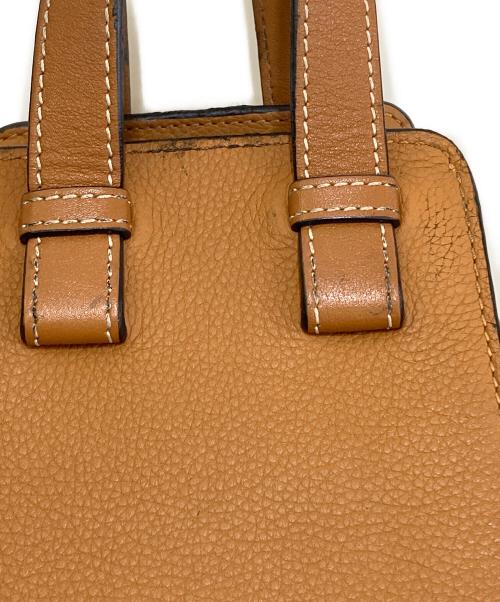 LOEWE（ロエベ）LOEWE (ロエベ) ハンモックスモールレザー２WAYバッグ ブラウンの古着・服飾アイテム
