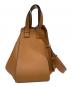 LOEWE (ロエベ) ハンモックスモールレザー２WAYバッグ ブラウン：150000円