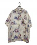 Porter Classicポータークラシック）の古着「HAWAIIAN HISTORY ALOHA SHIRT」｜ホワイト