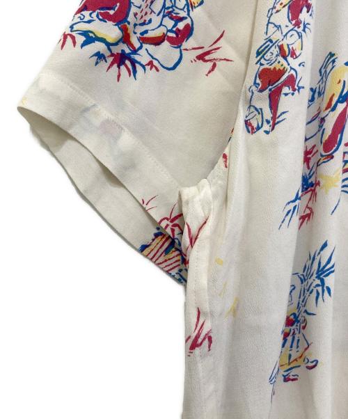 Porter Classic（ポータークラシック）Porter Classic (ポータークラシック) HAWAIIAN HISTORY ALOHA SHIRT ホワイト サイズ:Mの古着・服飾アイテム