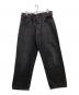 Acne studios（アクネ ストゥディオズ）の古着「ルーズフィットジーンズ - 1991　1152-343-0234」｜ブラック