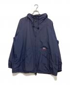 stussy×Wallsステューシー×ウォールズ）の古着「90`sマウンテンパーカー」｜ネイビー
