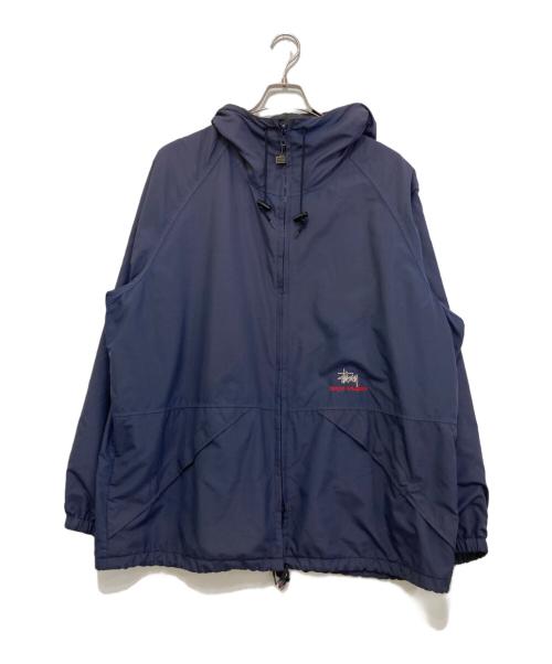 stussy（ステューシー）stussy (ステューシー) Walls (ウォールズ) 90`sマウンテンパーカー ネイビー サイズ:2XLの古着・服飾アイテム