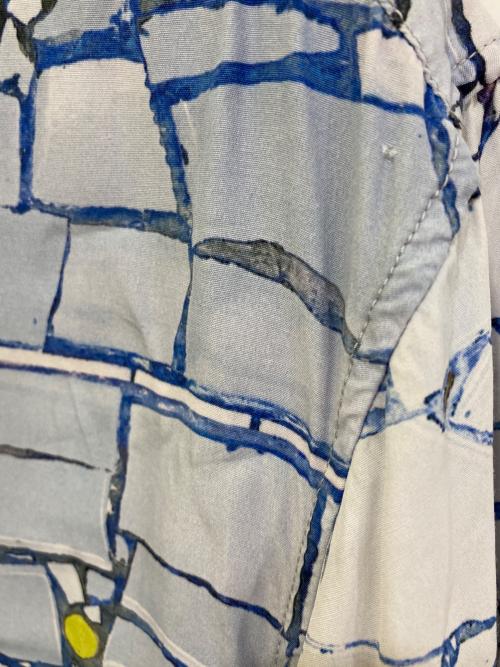 SUPREME（シュプリーム）SUPREME (シュプリーム) Mosaic S/S Shirt ブルー サイズ:Lの古着・服飾アイテム
