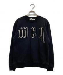 MCQ（マックキュー）の古着「ロゴワッペンスウェット」｜ブラック
