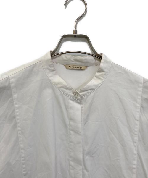 Curensology（カレンソロジー）Curensology (カレンソロジー) ブラウス　CL106002ER ホワイト サイズ:Fの古着・服飾アイテム
