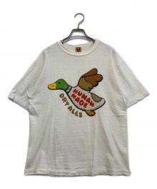 HUMAN MADE×KAWS（ヒューマンメイド×カウズ）の古着「プリントTシャツ」｜ホワイト