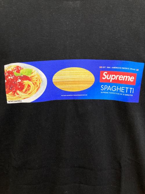 SUPREME（シュプリーム）SUPREME (シュプリーム) spaghetti tee ブラック サイズ:Lの古着・服飾アイテム