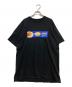 SUPREME（シュプリーム）の古着「spaghetti tee」｜ブラック