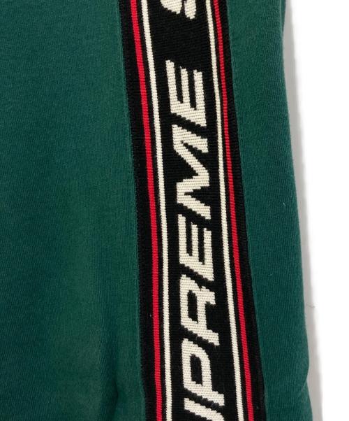 SUPREME（シュプリーム）SUPREME (シュプリーム) text rib sweatpant グリーン サイズ:Ｓの古着・服飾アイテム