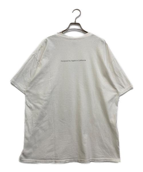 Hanes（ヘインズ）Hanes (ヘインズ) 00`s Apple 企業 Tシャツ ホワイト サイズ:XLの古着・服飾アイテム