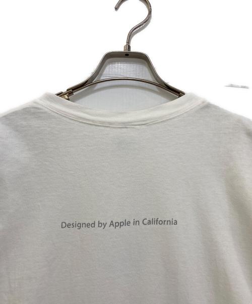 Hanes（ヘインズ）Hanes (ヘインズ) 00`s Apple 企業 Tシャツ ホワイト サイズ:XLの古着・服飾アイテム