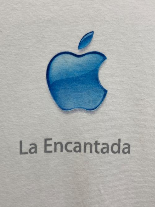 Hanes（ヘインズ）Hanes (ヘインズ) 00`s Apple 企業 Tシャツ ホワイト サイズ:XLの古着・服飾アイテム