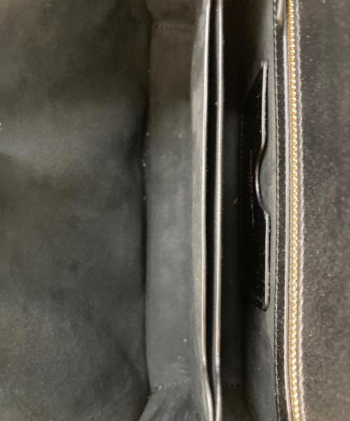 ALEXANDER McQUEEN（アレキサンダーマックイーン）ALEXANDER McQUEEN (アレキサンダーマックイーン) Calfskin Mini Jeweled Knuckle Satchel Black ブラックの古着・服飾アイテム