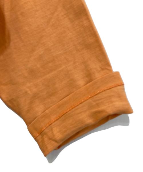 Hanes（ヘインズ）Hanes (ヘインズ) ヴィンテージフットボールカットソー オレンジ サイズ:Ｌの古着・服飾アイテム