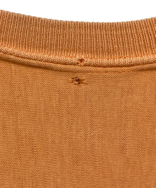 Hanes（ヘインズ）Hanes (ヘインズ) ヴィンテージフットボールカットソー オレンジ サイズ:Ｌの古着・服飾アイテム