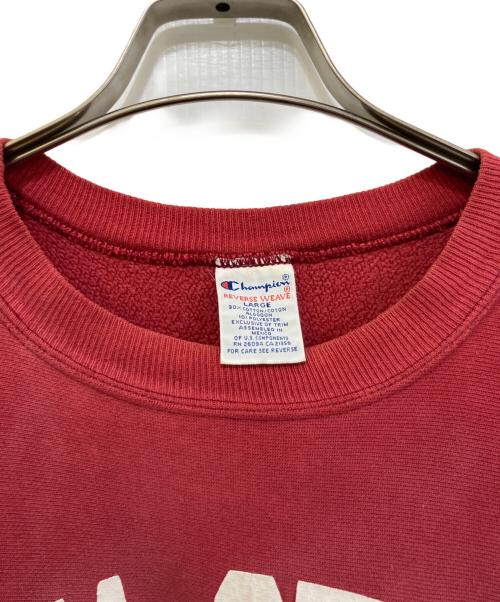 Champion REVERSE WEAVE（チャンピオン リバース ウィーブ）Champion REVERSE WEAVE (チャンピオン リバース ウィーブ) リバースウィーブスウェット レッド サイズ:Lの古着・服飾アイテム