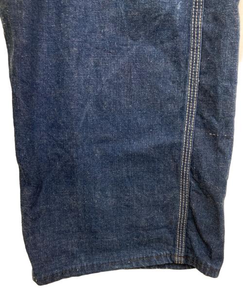 RED CAMEL（レッドキャメル）RED CAMEL (レッドキャメル) 60`sデニムオーバーオール インディゴ サイズ:不明(実寸をご参考下さい)の古着・服飾アイテム