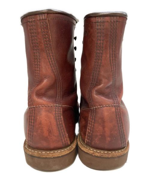 RED WING（レッドウィング）RED WING (レッドウィング) モックトゥーブーツ　214 ブラウン サイズ:26.0の古着・服飾アイテム