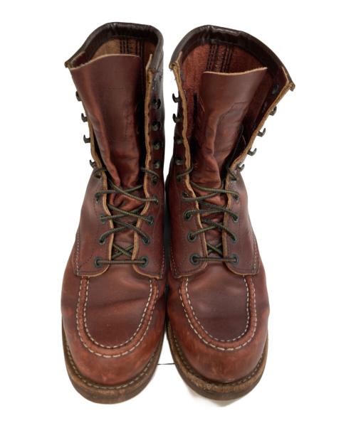 RED WING（レッドウィング）RED WING (レッドウィング) モックトゥーブーツ　214 ブラウン サイズ:26.0の古着・服飾アイテム
