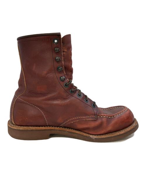RED WING（レッドウィング）RED WING (レッドウィング) モックトゥーブーツ　214 ブラウン サイズ:26.0の古着・服飾アイテム