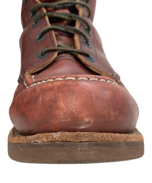 RED WING（レッドウィング）RED WING (レッドウィング) モックトゥーブーツ　214 ブラウン サイズ:26.0の古着・服飾アイテム