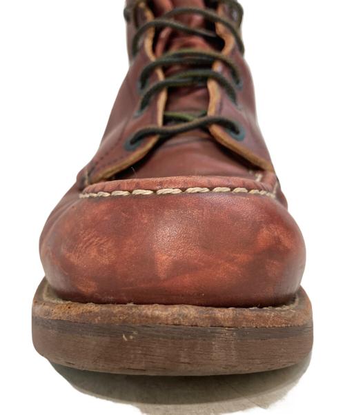 RED WING（レッドウィング）RED WING (レッドウィング) モックトゥーブーツ　214 ブラウン サイズ:26.0の古着・服飾アイテム