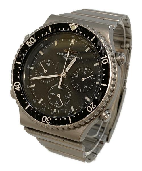 SEIKO（セイコー）SEIKO (セイコー) CHRONOGRAPH QUARTZ　7A28-7040 ブラックの古着・服飾アイテム