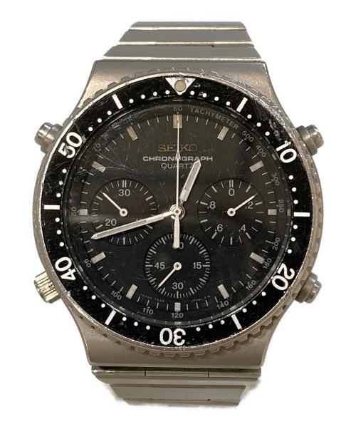SEIKO（セイコー）SEIKO (セイコー) CHRONOGRAPH QUARTZ　7A28-7040 ブラックの古着・服飾アイテム
