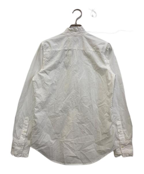 POLO RALPH LAUREN（ポロ・ラルフローレン）POLO RALPH LAUREN (ポロ・ラルフローレン) ボウタイフリルシャツ ホワイト サイズ:2の古着・服飾アイテム