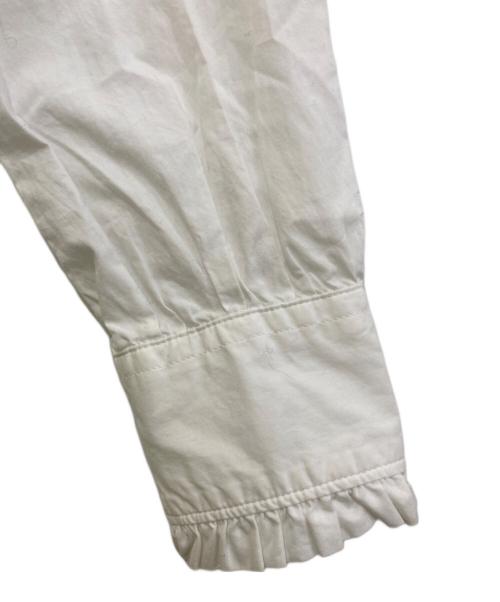 POLO RALPH LAUREN（ポロ・ラルフローレン）POLO RALPH LAUREN (ポロ・ラルフローレン) ボウタイフリルシャツ ホワイト サイズ:2の古着・服飾アイテム
