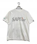 SAPEurサプール）の古着「プリントTシャツ」｜ホワイト
