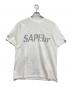 SAPEur（サプール）の古着「プリントTシャツ」｜ホワイト