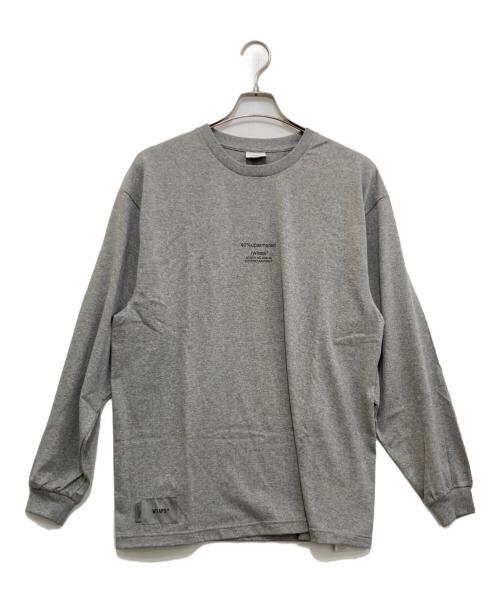 WTAPS（ダブルタップス）WTAPS (ダブルタップス) 40PCT UPARMORED LS TEE グレー サイズ:１の古着・服飾アイテム