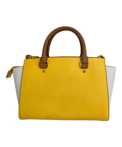 MICHAEL KORS（マイケルコース）MICHAEL KORS (マイケルコース) 2WAYバッグ イエローの古着・服飾アイテム