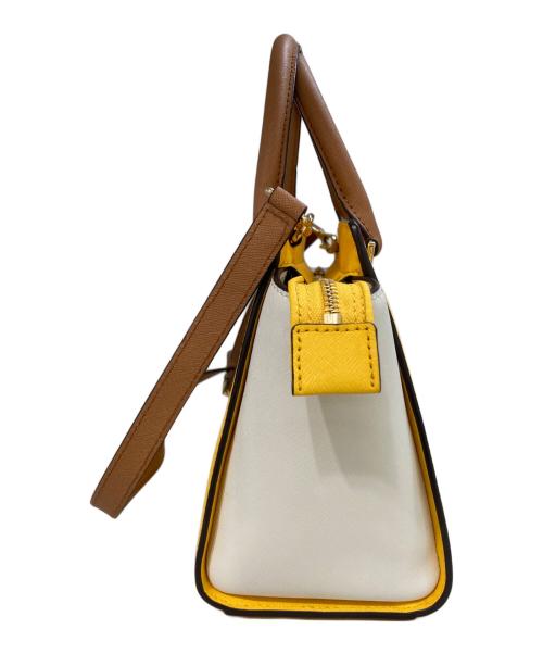MICHAEL KORS（マイケルコース）MICHAEL KORS (マイケルコース) 2WAYバッグ イエローの古着・服飾アイテム