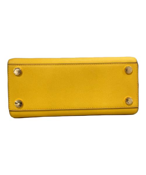 MICHAEL KORS（マイケルコース）MICHAEL KORS (マイケルコース) 2WAYバッグ イエローの古着・服飾アイテム