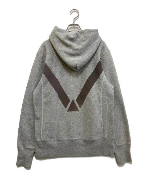 Champion REVERSE WEAVE（チャンピオン リバース ウィーブ）Champion REVERSE WEAVE (チャンピオン リバース ウィーブ) プルオーバーパーカー グレー サイズ:Mの古着・服飾アイテム