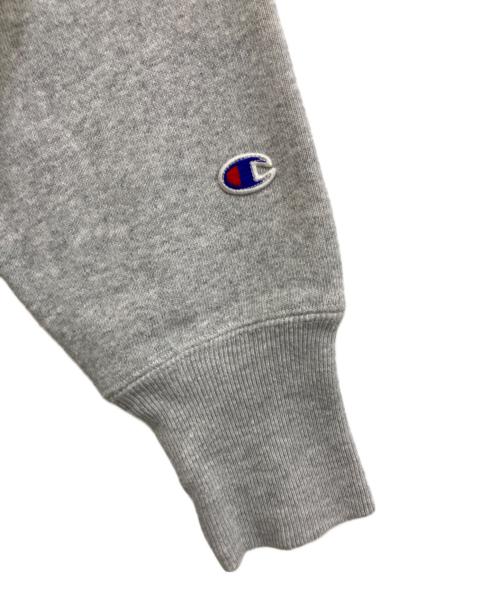 Champion REVERSE WEAVE（チャンピオン リバース ウィーブ）Champion REVERSE WEAVE (チャンピオン リバース ウィーブ) プルオーバーパーカー グレー サイズ:Mの古着・服飾アイテム