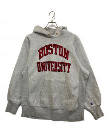 Champion REVERSE WEAVE（チャンピオン リバース ウィーブ）の古着「リバースウィーブパーカー」｜グレー