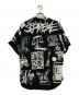SUPREME (シュプリーム) DREAM RAYON SHIRTS ブラック×ホワイト サイズ:L：9000円