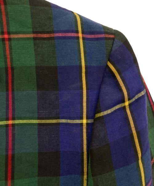 RALPH LAUREN（ラルフローレン）RALPH LAUREN (ラルフローレン) 金釦リネンジャケット グリーン サイズ:7の古着・服飾アイテム