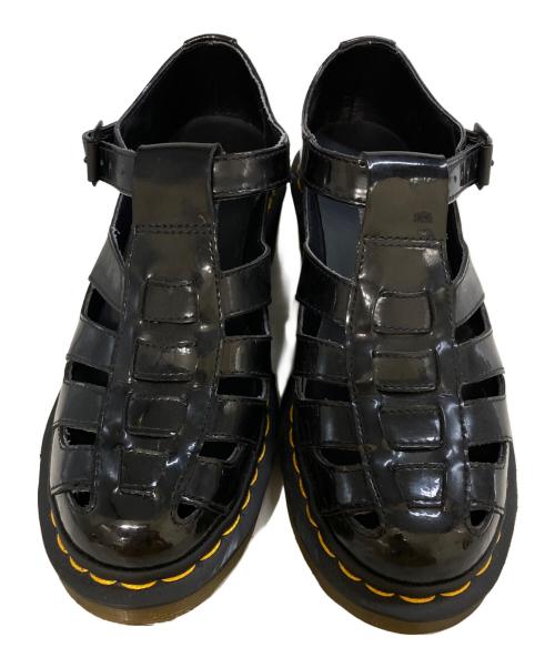 Dr.Martens（ドクターマーチン）Dr.Martens (ドクターマーチン) パテントグルカサンダル ブラック サイズ:UK5の古着・服飾アイテム