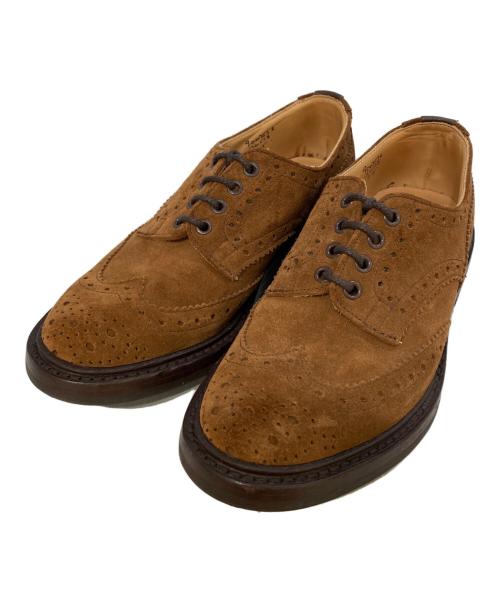 Tricker's（トリッカーズ）Tricker's (トリッカーズ) BOURTON/ウィングチップシューズ ベージュ サイズ:なしの古着・服飾アイテム