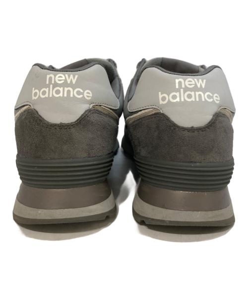 NEW BALANCE（ニューバランス）NEW BALANCE (ニューバランス) ローカットスニーカー　ML574GBF グレー サイズ:28の古着・服飾アイテム