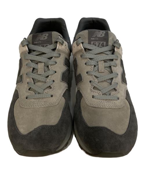 NEW BALANCE（ニューバランス）NEW BALANCE (ニューバランス) ローカットスニーカー　ML574GBF グレー サイズ:28の古着・服飾アイテム