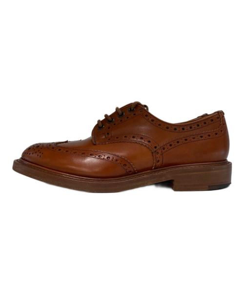Tricker's（トリッカーズ）Tricker's (トリッカーズ) SHIPS (シップス) ウィングチップシューズ ブラウン サイズ:8.5の古着・服飾アイテム